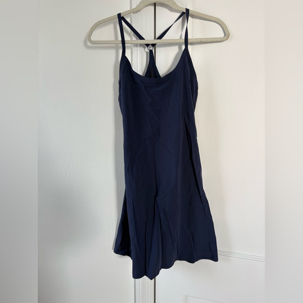 Outdoor Voices Navy Blue Exercise Dress